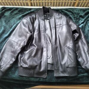 Pelle leather coat
